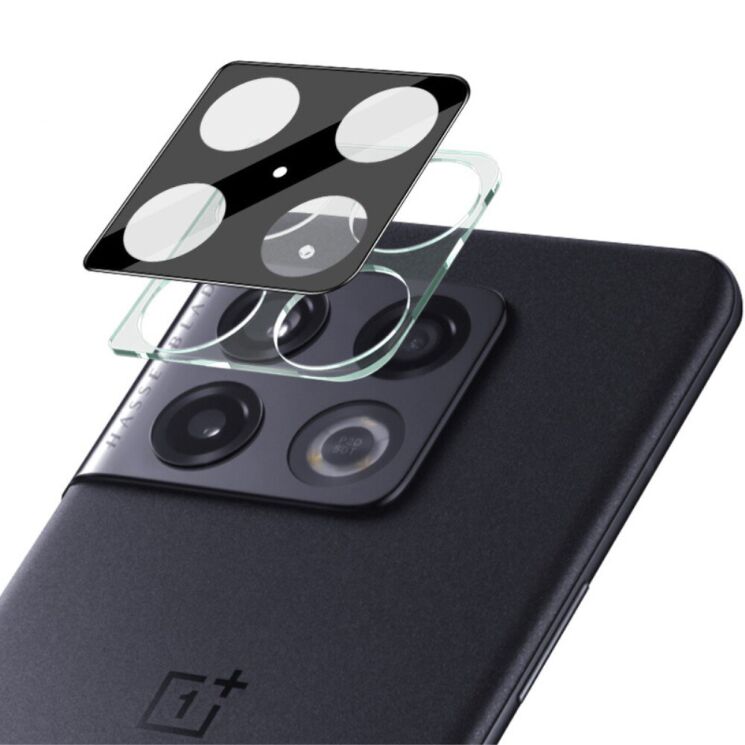 Защитное стекло на камеру IMAK Integrated Lens Protector для OnePlus 10 Pro - Black: фото 1 из 15