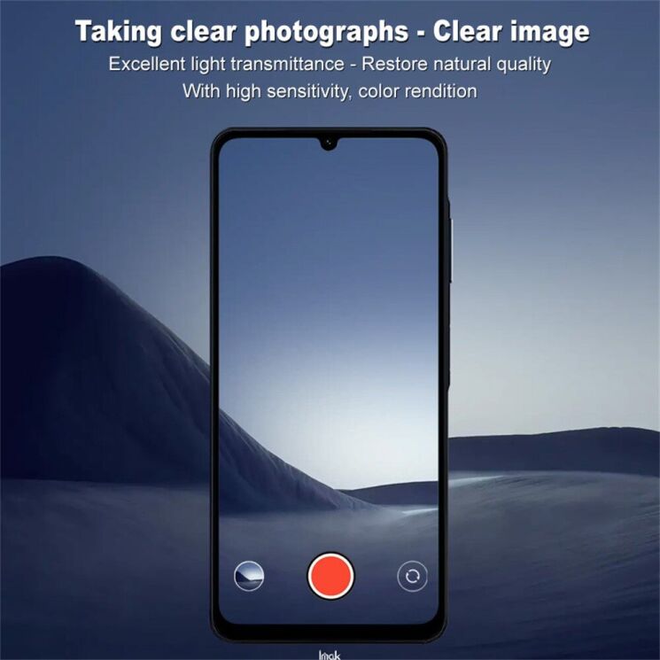 Защитное стекло на камеру IMAK Integrated Lens Protector для Samsung Galaxy A06 (A065): фото 4 из 7