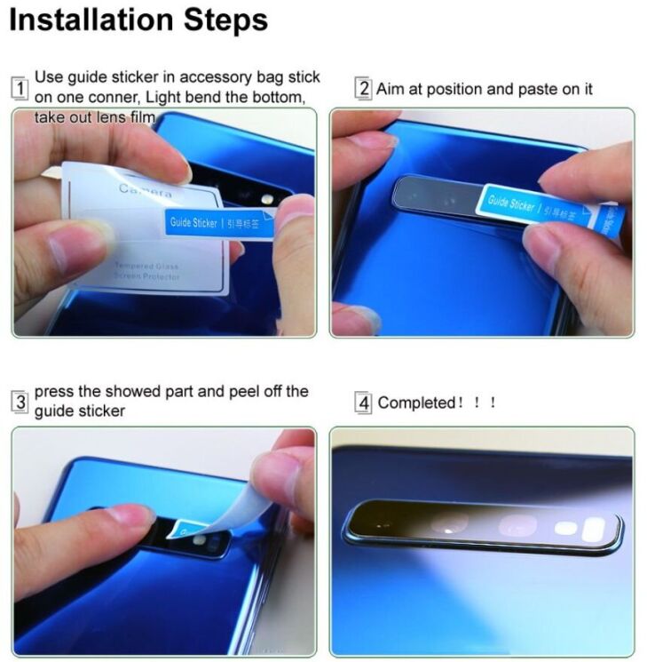 Защитное стекло на камеру IMAK Integrated Lens Protector для Samsung Galaxy A06 (A065): фото 6 из 7