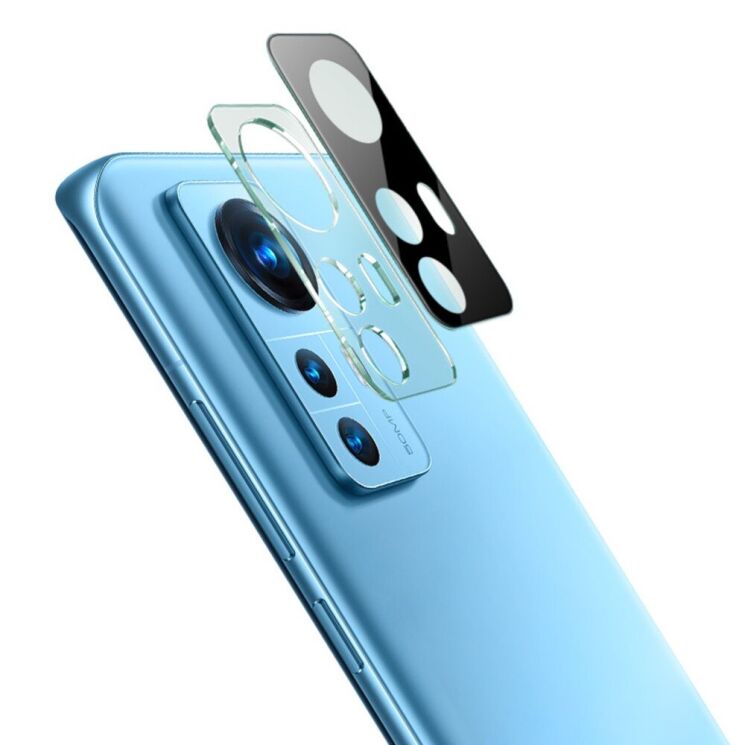 Захисне скло на камеру IMAK Integrated Lens Protector для Xiaomi 12 / 12X - Black: фото 1 з 13