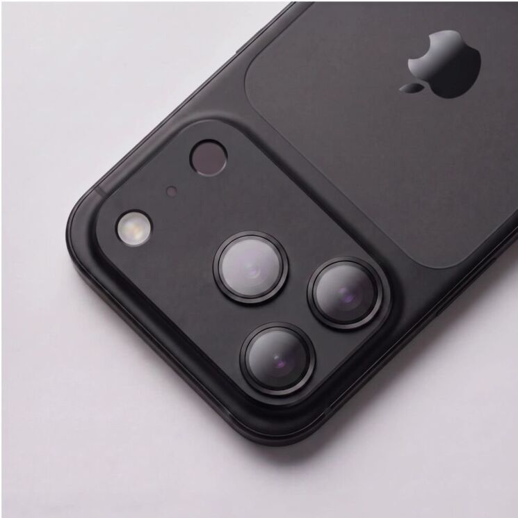 Защитное стекло на заднюю камеру Tech-Protect CamFull Fit + для iPhone 18 Pro Max (5906302325030) - Black: фото 5 из 9