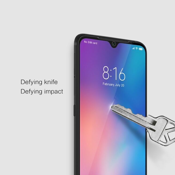 Защитное стекло NILLKIN 3D CP+ MAX для Xiaomi Mi 9 - Black: фото 17 из 21
