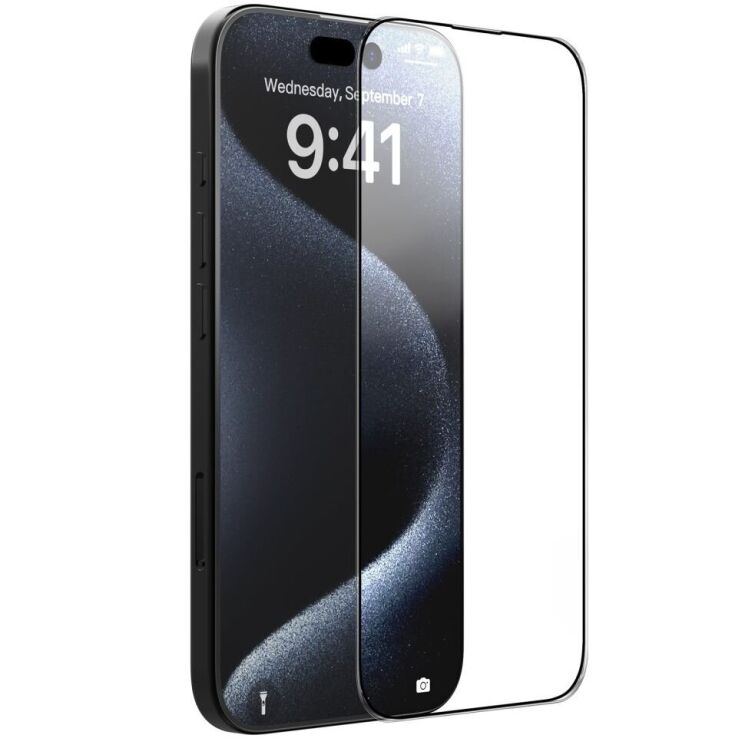 Захисне скло NILLKIN Amazing CP+ PRO для Apple iPhone 16 Plus - Black: фото 5 з 15