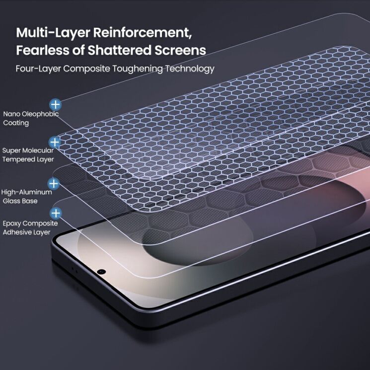 Защитное стекло NILLKIN Amazing H+ Pro AR Tempered Glass для Samsung Galaxy S26: фото 9 из 15