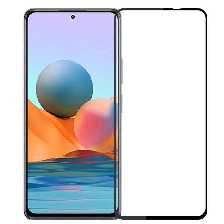 Захисне скло PINWUYO Full Glue Cover для Xiaomi Redmi Note 10 Pro - Black: фото 1 з 16