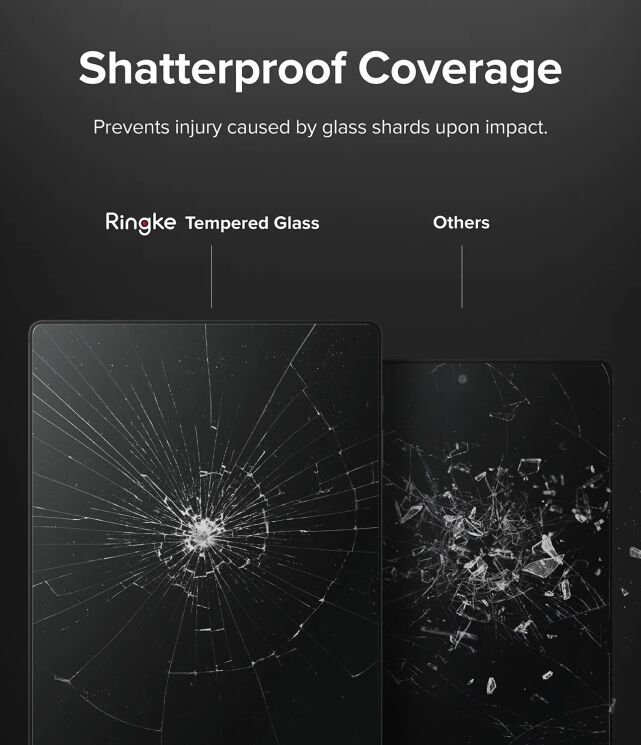 Защитное стекло Ringke Tempered Glass (FT) для Samsung Galaxy Tab S10 Ultra / S9 Ultra / Tab S8 Ultra (T920/926/910/916/900/906) 8809848206696: фото 7 из 14