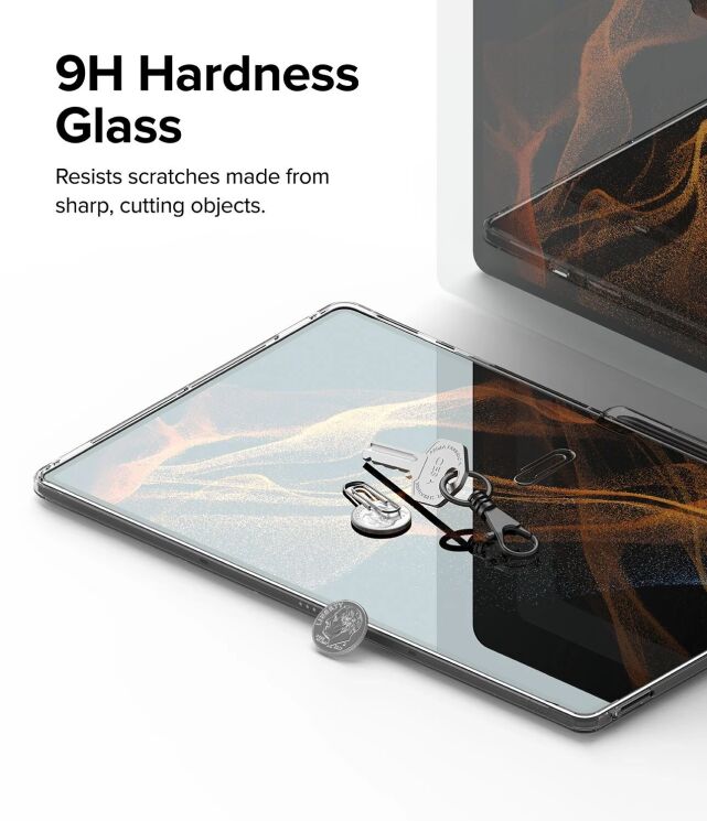 Защитное стекло Ringke Tempered Glass (FT) для Samsung Galaxy Tab S10 Ultra / S9 Ultra / Tab S8 Ultra (T920/926/910/916/900/906) 8809848206696: фото 8 из 14