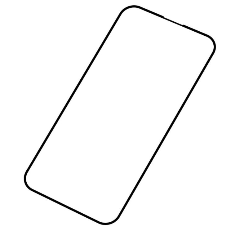 Захисне скло RURIHAI Full Glue Screen Protect для iPhone 15 Plus - Black: фото 4 з 10