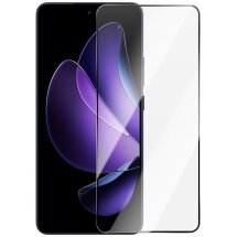 Захисне скло RURIHAI Full Glue Screen Protect для OPPO Reno 13 F/FS 5G - Black: фото 1 з 7