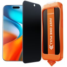 Захисне скло TORRAS GlassGo Privacy для iPhone 17 Pro Max - Black: фото 1 з 8