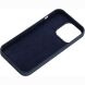 Защитный чехол 2Е Liquid Silicone для iPhone 13 Pro - Dark Blue (288281DB). Фото 2 из 3