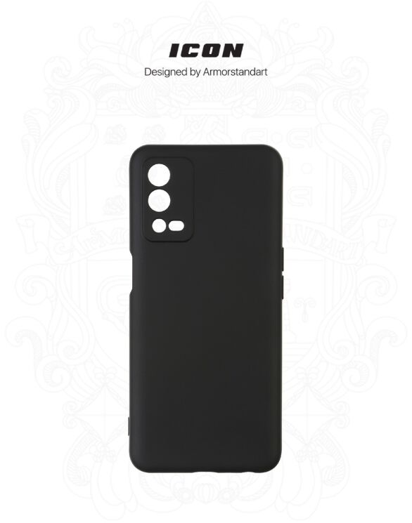 Захисний чохол ArmorStandart ICON Case для OPPO A55 - Black: фото 3 з 8