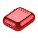 Защитный чехол BASEUS Shining Hook Case для Apple AirPods 1 / 2 - Red (247310R). Фото 4 из 25