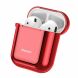 Защитный чехол BASEUS Shining Hook Case для Apple AirPods 1 / 2 - Red (247310R). Фото 3 из 25