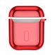 Защитный чехол BASEUS Shining Hook Case для Apple AirPods 1 / 2 - Red (247310R). Фото 2 из 25