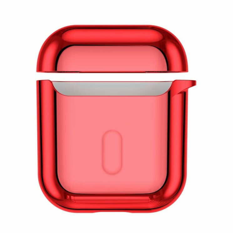 Защитный чехол BASEUS Shining Hook Case для Apple AirPods 1 / 2 - Red: фото 2 из 25