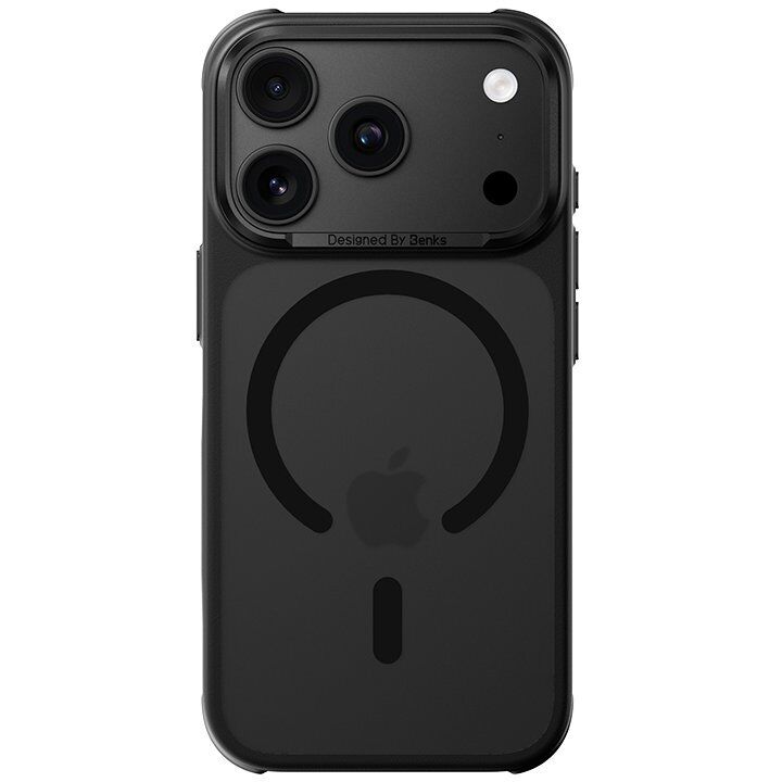 Захисний чохол BENKS Mist Magnetic для iPhone 18 Pro Max / 17 Pro Max - Black: фото 2 з 10
