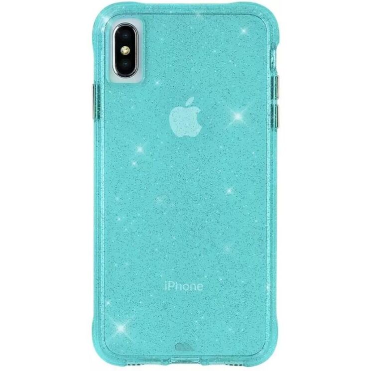Захисний чохол Case-Mate Sheer Crystal для Apple iPhone XS Max - Teal: фото 1 з 5