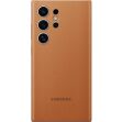 Защитный чехол Copiex Leather Cover для Samsung Galaxy S24 Ultra (S928) - Brown (346985Z)
