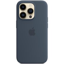Захисний чохол Copiex Silicone Case with MagSafe для Apple iPhone 14 Pro - Storm Blue: фото 1 з 5