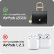 Защитный чехол Cyrill Mini Bag by Spigen для Apple AirPods 4 (ACS08651) - Black (364443B). Фото 7 из 11