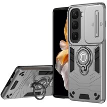 Захисний чохол Deexe Armor MagShield для Infinix Hot 60і - Grey: фото 1 з 7