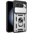 Защитный чехол Deexe Armor Shield для Google Pixel 9 / 9 Pro - Silver (360075S)