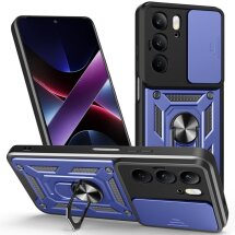 Защитный чехол Deexe Armor Shield для Realme C75 - Blue: фото 1 из 10