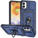 Защитный чехол Deexe Armor Shield для Samsung Galaxy A05 (A055) - Blue (340475L). Фото 1 из 9