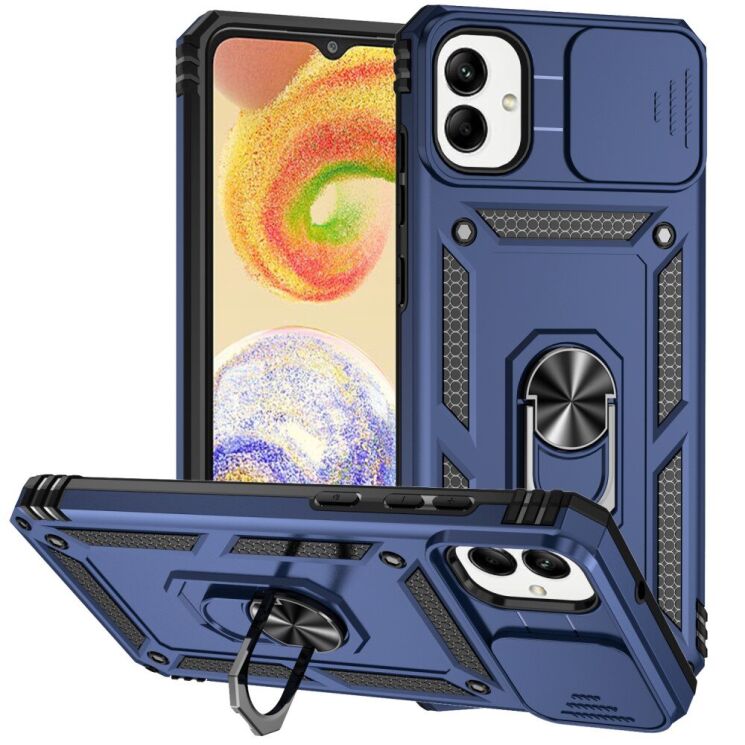 Защитный чехол Deexe Armor Shield для Samsung Galaxy A05 (A055) - Blue: фото 1 из 9