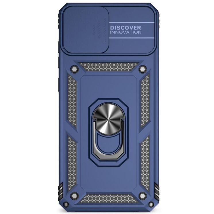 Защитный чехол Deexe Armor Shield для Samsung Galaxy A05 (A055) - Blue: фото 2 из 9