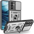 Защитный чехол Deexe Armor Shield для Samsung Galaxy A26 (A266) - Silver (371630S)