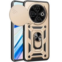 Защитный чехол Deexe Armor Shield для TECNO Spark 30C - Gold: фото 1 из 9