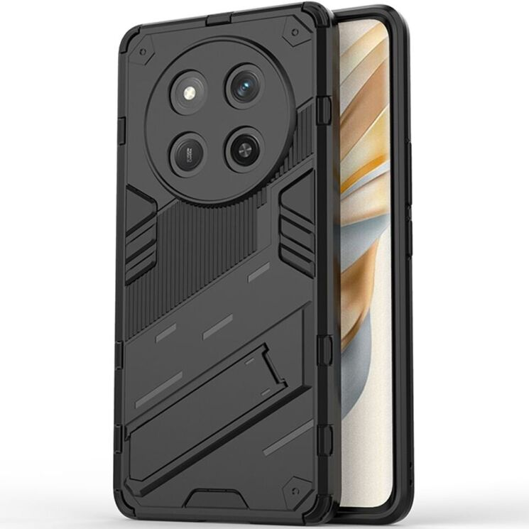 Защитный чехол Deexe Bibercas для Honor Magic 7 Lite - Black: фото 1 из 11
