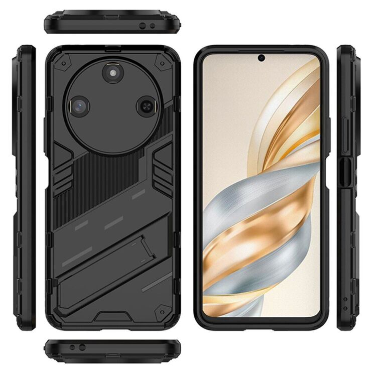 Защитный чехол Deexe Bibercas для Honor Magic 7 Lite - Green: фото 3 из 11