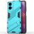 Захисний чохол Deexe Bibercas для Motorola Moto G24 - Baby Blue: фото 1 з 7
