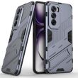 Защитный чехол Deexe Bibercas для OPPO Reno 12 - Dark Blue (356826DB)