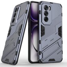 Защитный чехол Deexe Bibercas для OPPO Reno 12 - Dark Blue: фото 1 из 7