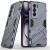 Защитный чехол Deexe Bibercas для OPPO Reno 12 - Dark Blue: фото 1 из 7