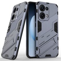 Защитный чехол Deexe Bibercas для OPPO Reno 13 5G - Dark Blue: фото 1 из 7