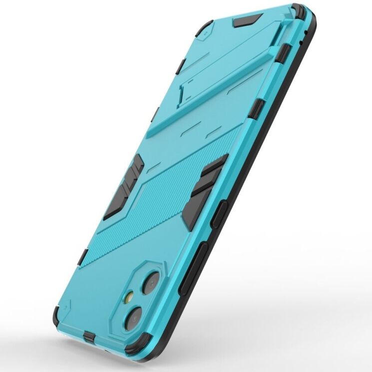 Захисний чохол Deexe Bibercas для Samsung Galaxy A05 (A055) - Baby Blue: фото 3 з 7
