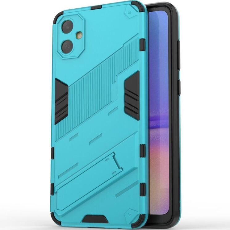 Захисний чохол Deexe Bibercas для Samsung Galaxy A05 (A055) - Baby Blue: фото 1 з 7