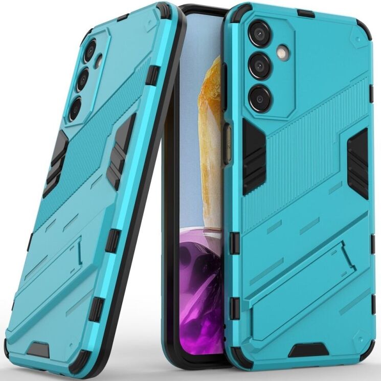 Захисний чохол Deexe Bibercas для Samsung Galaxy M15 (M156) - Baby Blue: фото 1 з 7