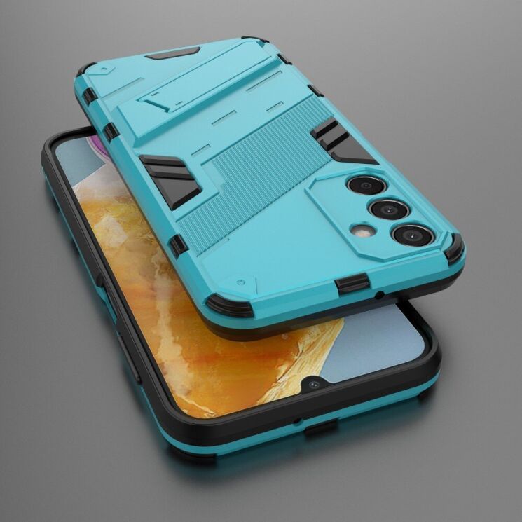 Захисний чохол Deexe Bibercas для Samsung Galaxy M15 (M156) - Baby Blue: фото 5 з 7