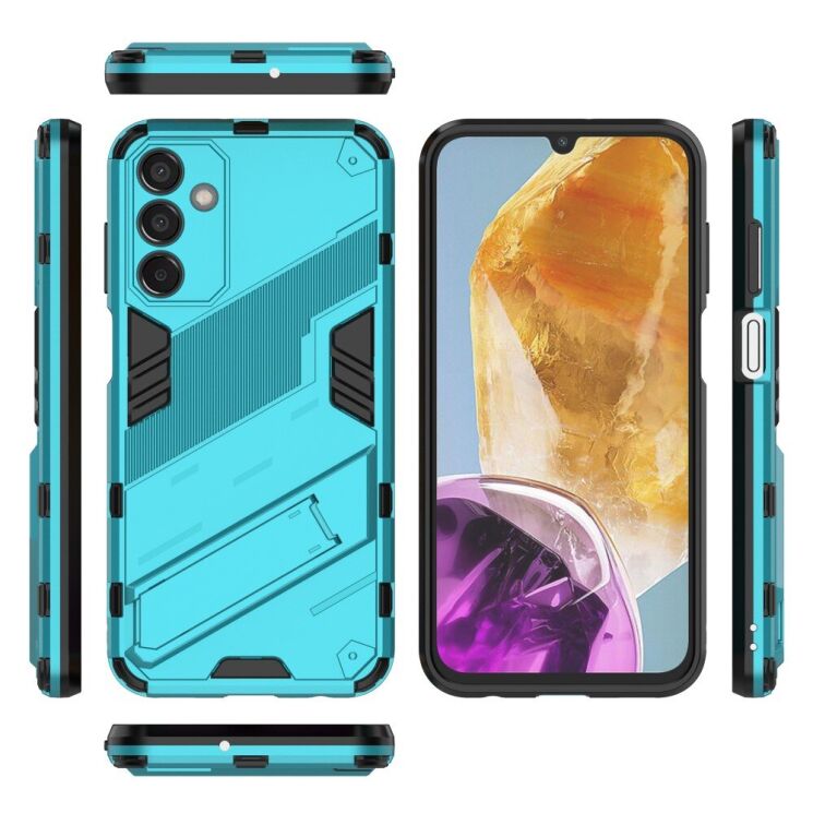 Защитный чехол Deexe Bibercas для Samsung Galaxy M15 (M156) - Dark Blue: фото 7 из 7