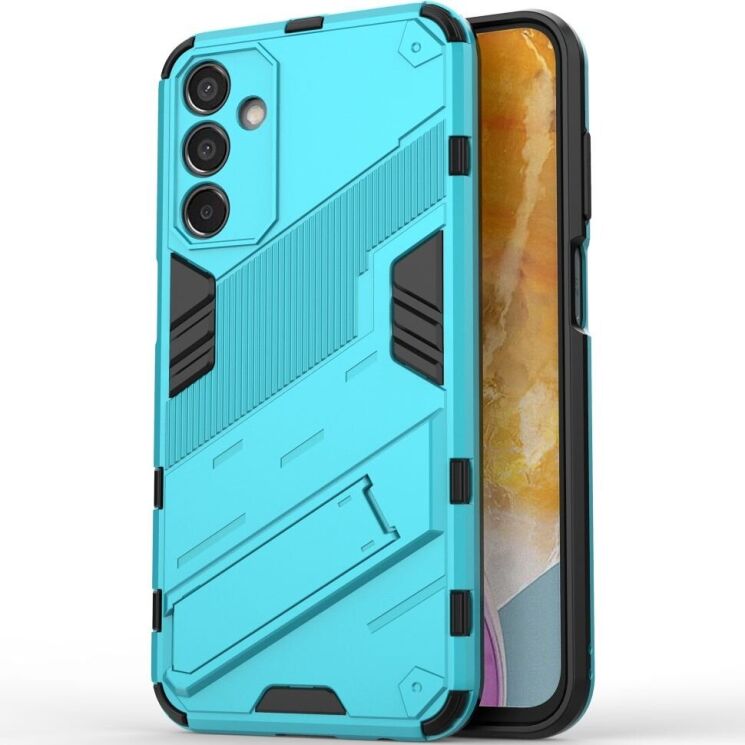 Захисний чохол Deexe Bibercas для Samsung Galaxy M15 (M156) - Baby Blue: фото 2 з 7