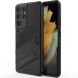 Захисний чохол Deexe Bibercas для Samsung Galaxy S21 Ultra (G998) - Black (300936B). Фото 1 з 5