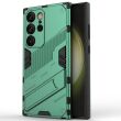 Защитный чехол Deexe Bibercas для Samsung Galaxy S24 Ultra - Green (343308G)