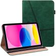 Захисний чохол Deexe Business Cover для Apple iPad 10.9 (2022) / iPad 11 (2025) - Green (306452G)