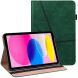 Захисний чохол Deexe Business Cover для Apple iPad 10.9 (2022) / iPad 11 (2025) - Green (306452G). Фото 1 з 12